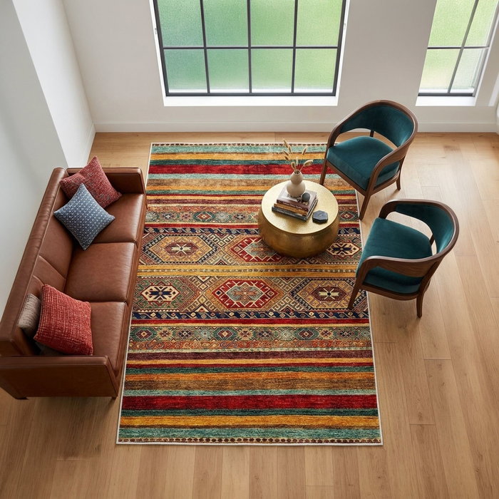 Conceptum Alfombra Multicolor 80 x 120 cm